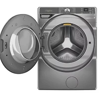 5 Cu. Ft. Radiant Silver Front Load Smart Washer