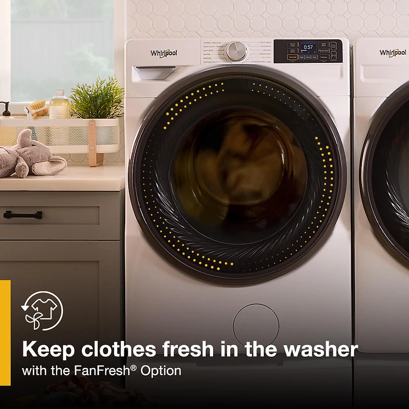 5 Cu. Ft. Volcano Black Front Load Smart Washer