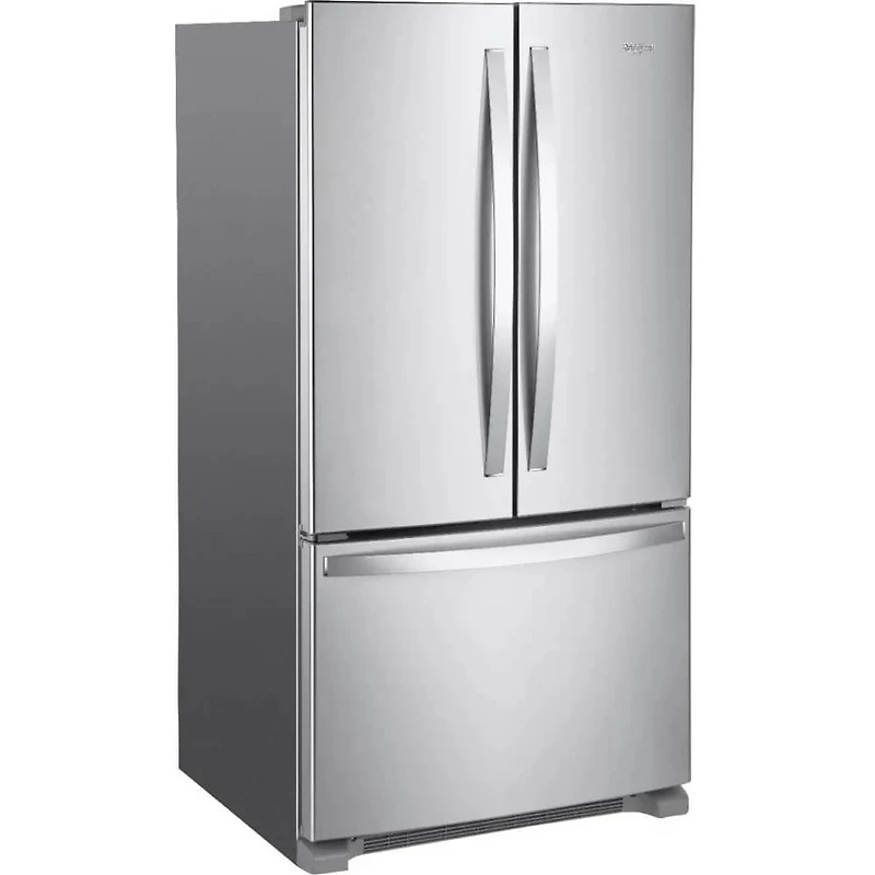 25.2 Cu. Ft. Stainless 3-Door French Door Smart Refrigerator