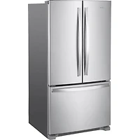 25.2 Cu. Ft. Stainless 3-Door French Door Smart Refrigerator