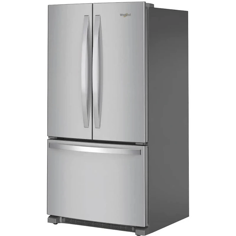 25.2 Cu. Ft. Stainless 3-Door French Door Smart Refrigerator