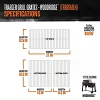 Woodridge Black Wood Pellet Grill