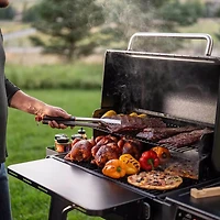 Woodridge Black Wood Pellet Grill