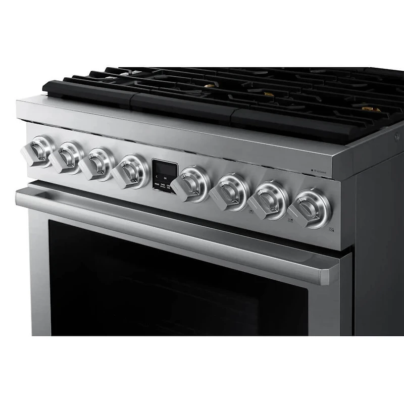 5.9 Cu. Ft. Silver Stainless Freestanding Gas Smart Range