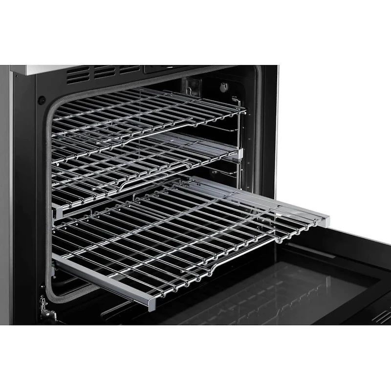 5.9 Cu. Ft. Silver Stainless Freestanding Gas Smart Range