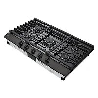 36 inch Black Stainless 5 Burner Gas Cooktop