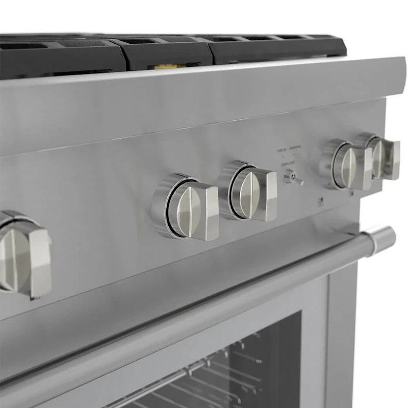 4.6 Cu. Ft. Pro Harmony Stainless Slide-In Convection Gas Range