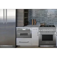 4.6 Cu. Ft. Stainless Freestanding Convection Gas Range