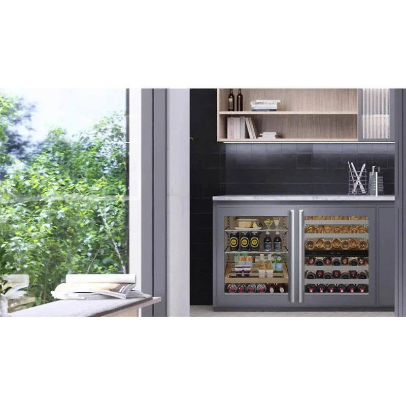 24 inch Undercounter Silver Panel Kit