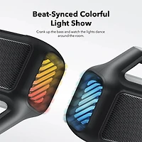 Boom 2 Portable Bluetooth Speaker for Bass - Black
