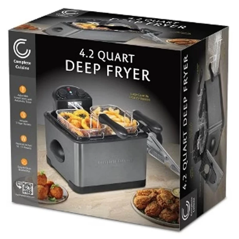 4L Electric Deep Fryer