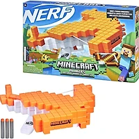 Nerf Minecraft Pillager Crossbow Dart Blaster
