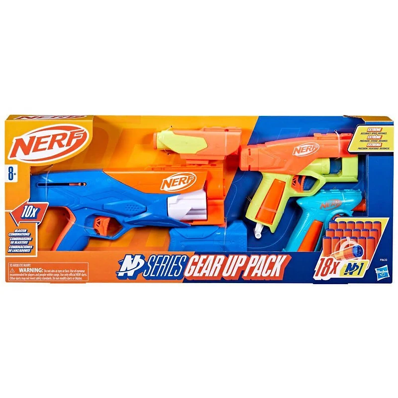 N Series Gear Up Pack 3x Blasters
