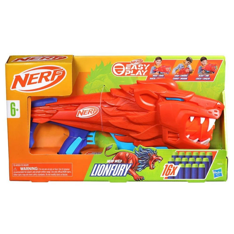 Nerf Junior Wild Lionfury Dart Blaster