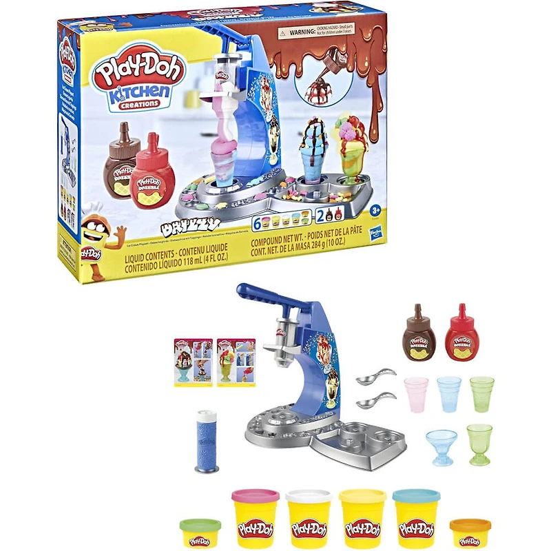 Play-Doh Kitchen Creations Drizzy Ice Cream Playset