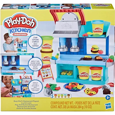 Play-Doh Kitchen Creations Busy Chefs Restaurant Playset