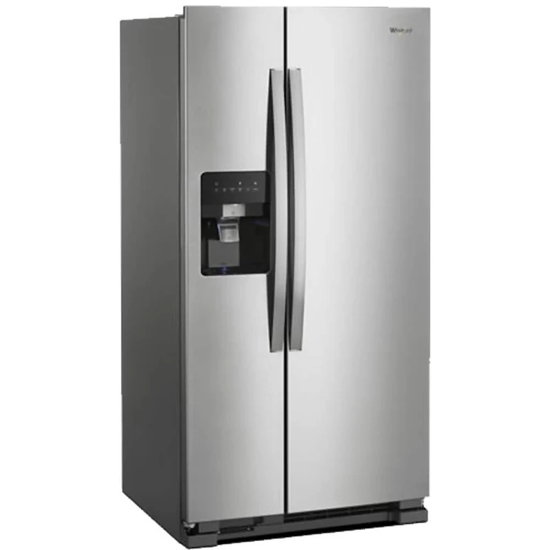 24 Cu. Ft. Stainless Side-By-Side Refrigerator