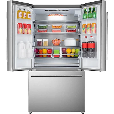 21 Cu. Ft. Stainless French Door Refrigerator