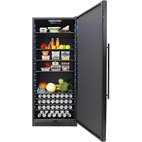 21.2 Cu. Ft. Black Freestanding Pantry Refrigerator