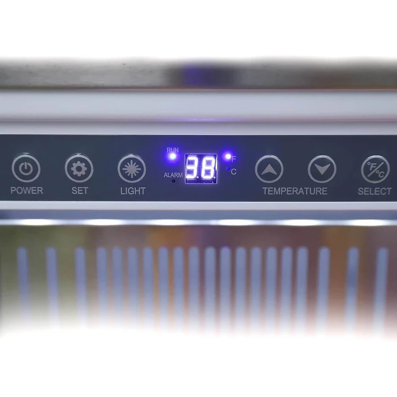 5.2 Cu. Ft. Stainless 2-Door Undercounter Drawer Style Refrigerator