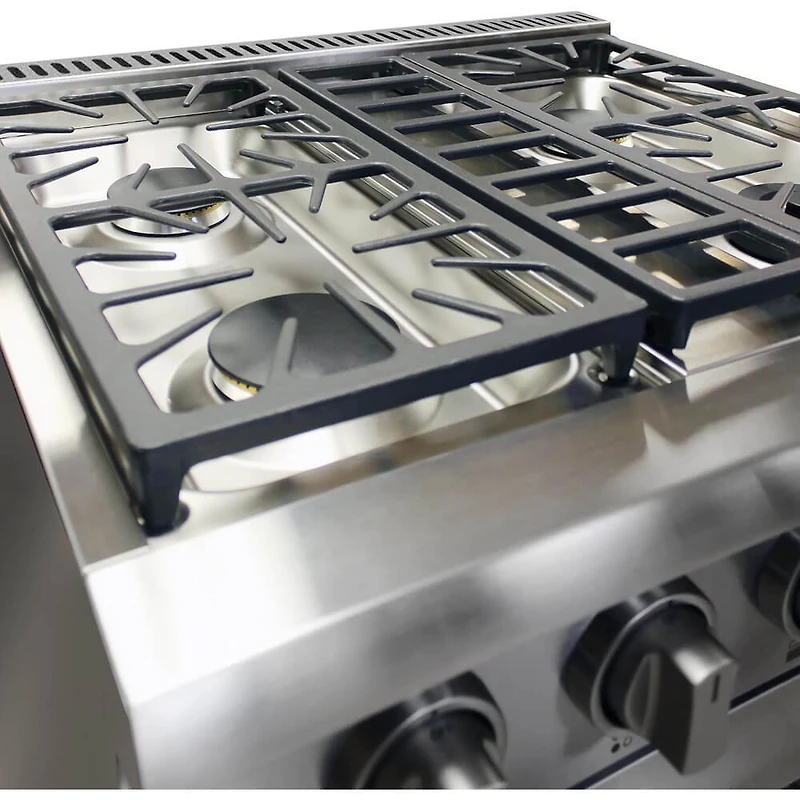 4.2 Cu. Ft. Stainless Freestanding Gas Range
