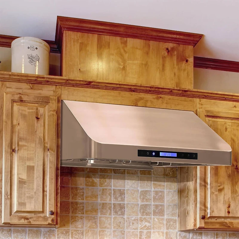inch Stainless Steel Under-Cabinet Range Hood w/ Exhaust Duct