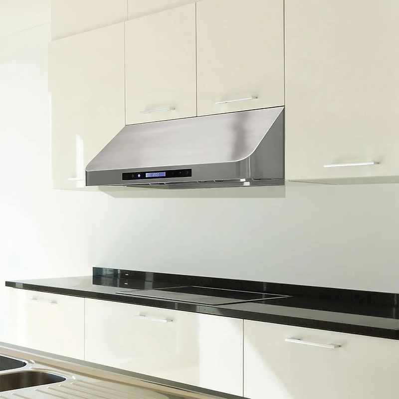 inch Stainless Steel Under-Cabinet Range Hood w/ Exhaust Duct