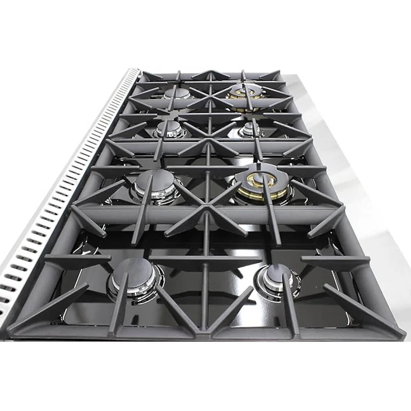 6.7 Cu. Ft. Stainless Freestanding Double Oven Gas Range