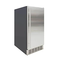 25 lbs Stainless Indoor Built-In Ice Maker
