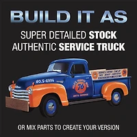 950 Chevy Pickup Union 76 1:25 Scale Model Kit