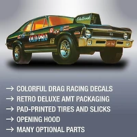 1972 Chevy Nova SS Old Pro 1:25 Scale Model Kit