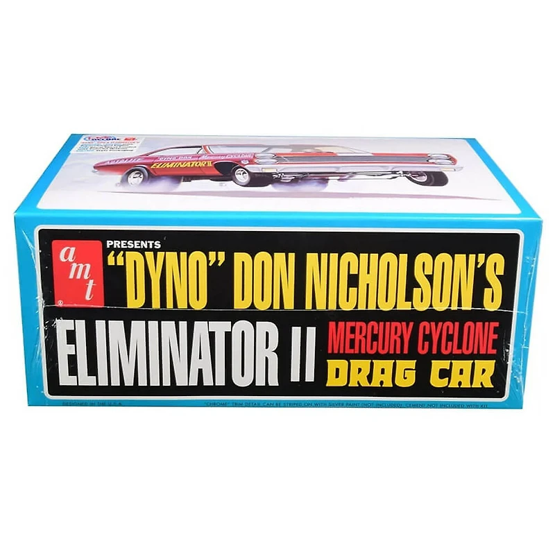 967 Mercury Cyclone Eliminator II Dyno Don 1:25 Scale Model Kit
