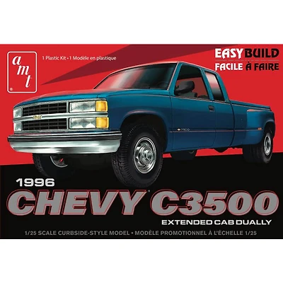 1996 Chevrolet C-3500 Extended Cab Dually 1:25 Model Kit