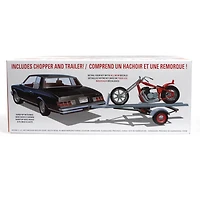 1980 Chevy Monte Carlo - Class Action 2T w/ Trailer - 1:25 Scale Model Kit