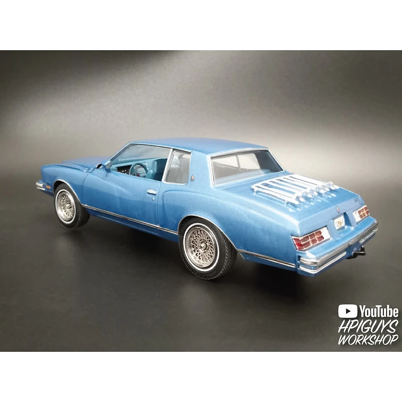 1980 Chevy Monte Carlo - Class Action 2T w/ Trailer - 1:25 Scale Model Kit