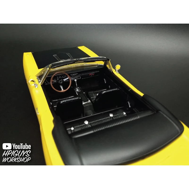 1968 Dodge Coronet Convertible w/ Trailer 1:25 Scale Model Kit