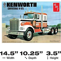 Kenworth W925 Conventional 1:25 Scale Model Kit