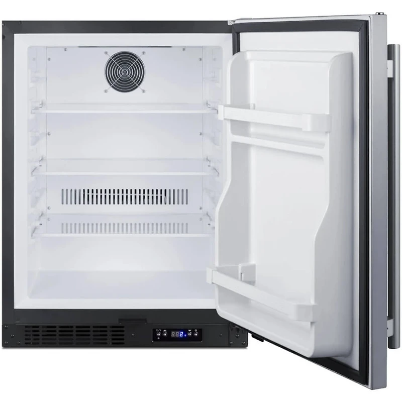4 Cu. Ft. Stainless Built-In Freezer