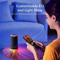 Glow Portable Wireless Speaker with Light Show