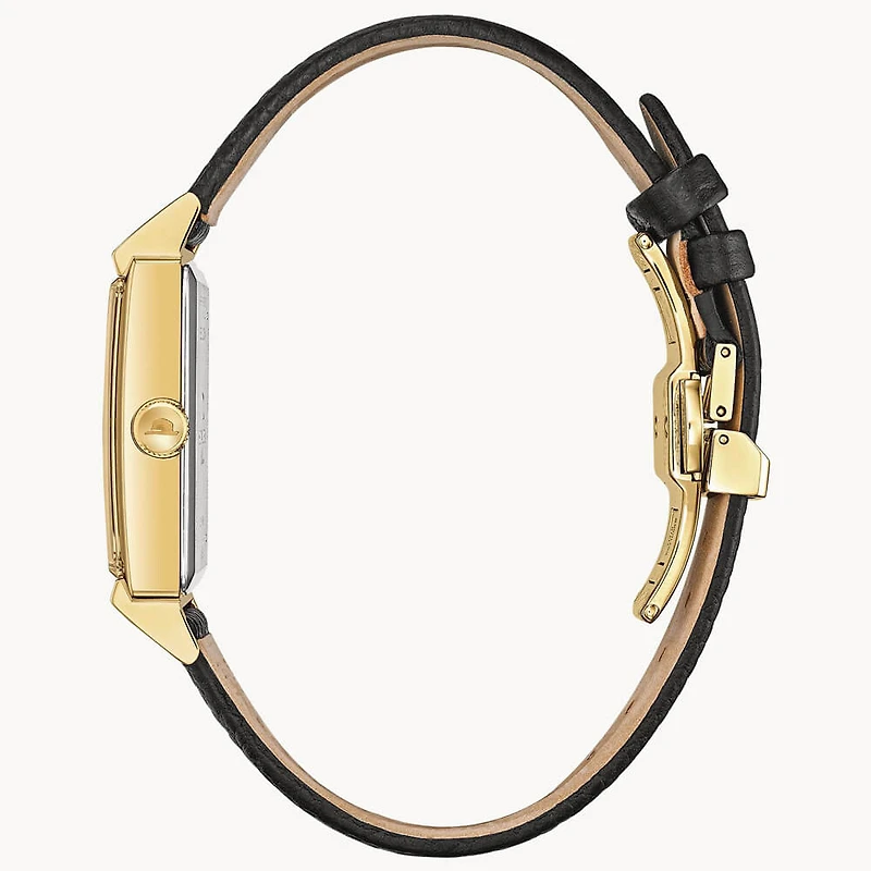 Frank Sinatra My Way Mens Quartz Watch - Black/Gold-Tone