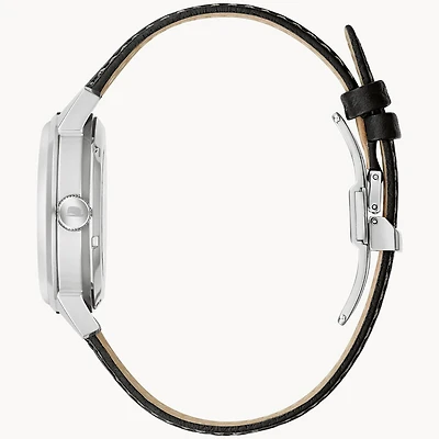 Frank Sinatra Summer Wind Mens Automatic Watch - Black/Stainless Steel - OPEN BOX