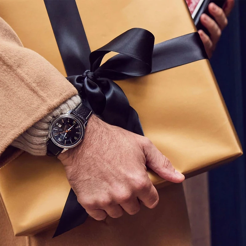 Frank Sinatra Summer Wind Mens Automatic Watch - Black/Stainless Steel - OPEN BOX