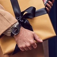 Frank Sinatra Summer Wind Mens Automatic Watch - Black/Stainless Steel - OPEN BOX