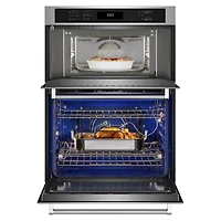 27 inch Stainless Built-In Electric Convection Double Wall Oven