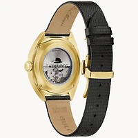 Frank Sinatra My Way Mens Automatic Watch - Black/Gold-Tone - OPEN BOX