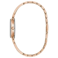 Womens Modern Marc Anthony Quartz Watch - Rose Gold Tone/Black Mother of Pearl - OPEN BOX