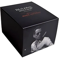 Marc Anthony Marine Star Automatic Silver-Tone with Blue Sunray Dial and Diamond Accent Watch - OPEN BOX