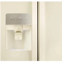 24.6 Cu. Ft. Biscuit 2-Door Side-by-Side Refrigerator