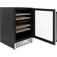 44 Bottle Autograph Edition Stainless Dual Zone Wine Cooler