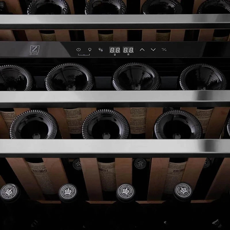 44 Bottle Autograph Edition Stainless Dual Zone Wine Cooler